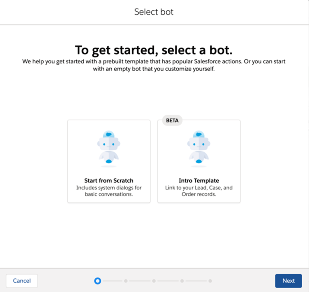 Service Cloud Winter'21 - Bot Guided Setup