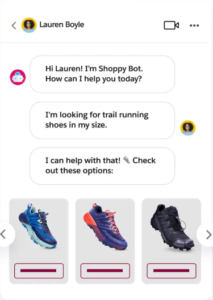 chatbots in customer service example