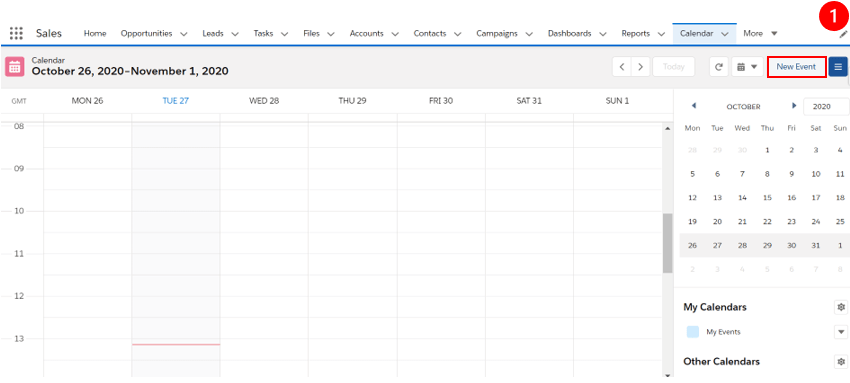 Define and Manage Events - 1
