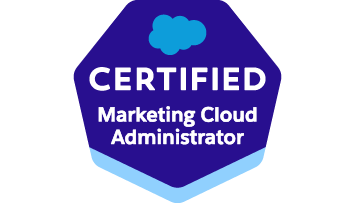 cert badge.Certified.Marketing.Cloud .Administrator