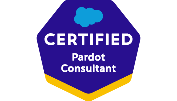 cert badge.Certified.Pardot.Consultant