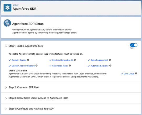 Agentforce SDR