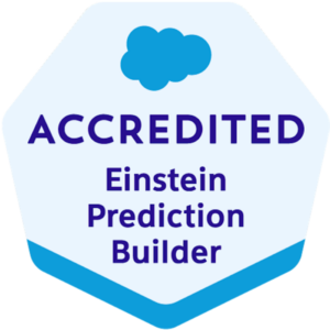 Einstein Prediction Builder badge