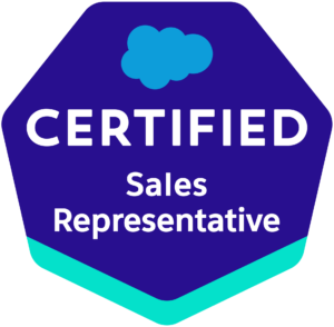 Salesforce Sales Representative badge